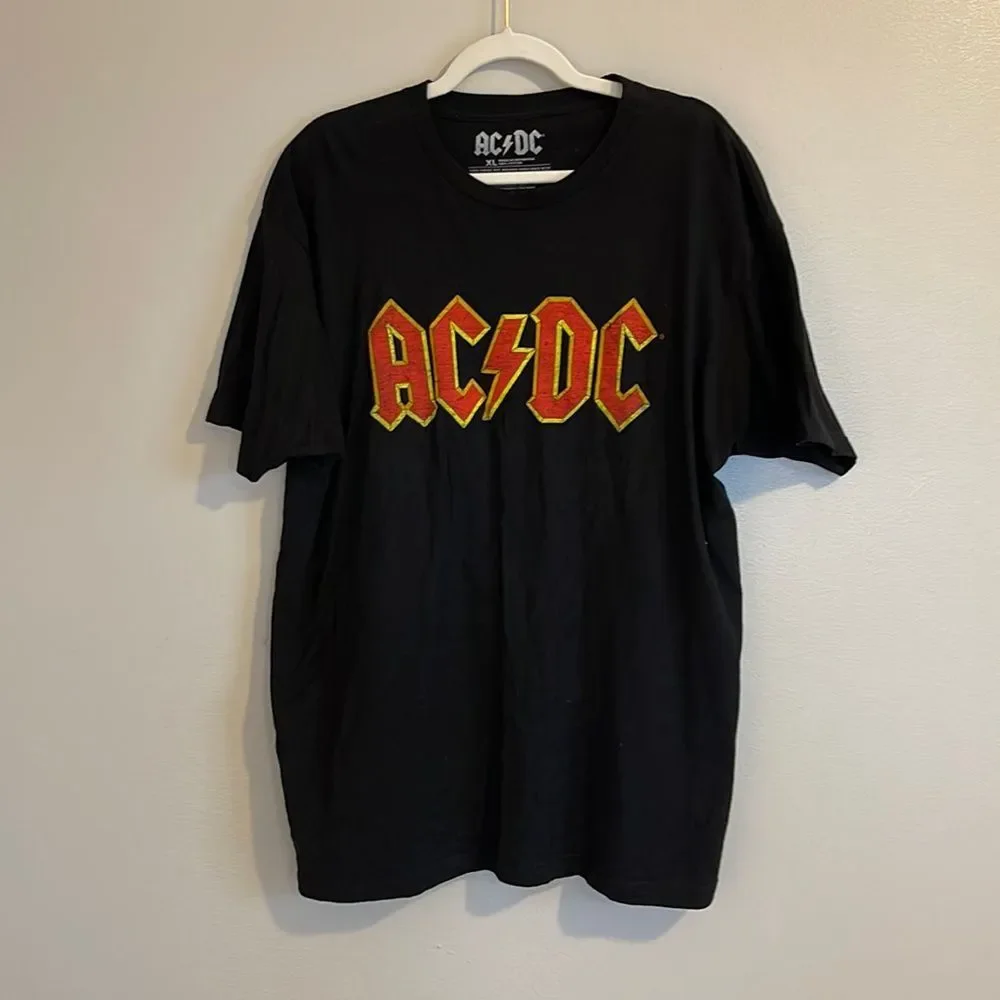 AC/DC logo tee shirt NWOT size XL - Picture 2 of 4